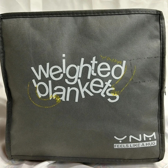 YNM Weighted Blanket. Blue   New - Picture 1 of 4
